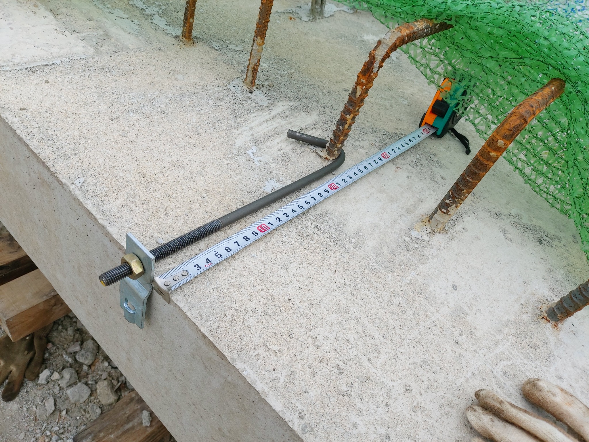 노란 거더 교량 시공 사진