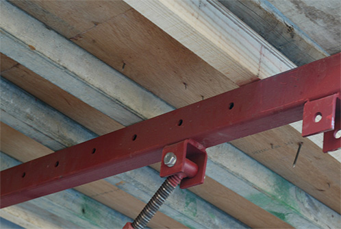 동바리 완공 모습01