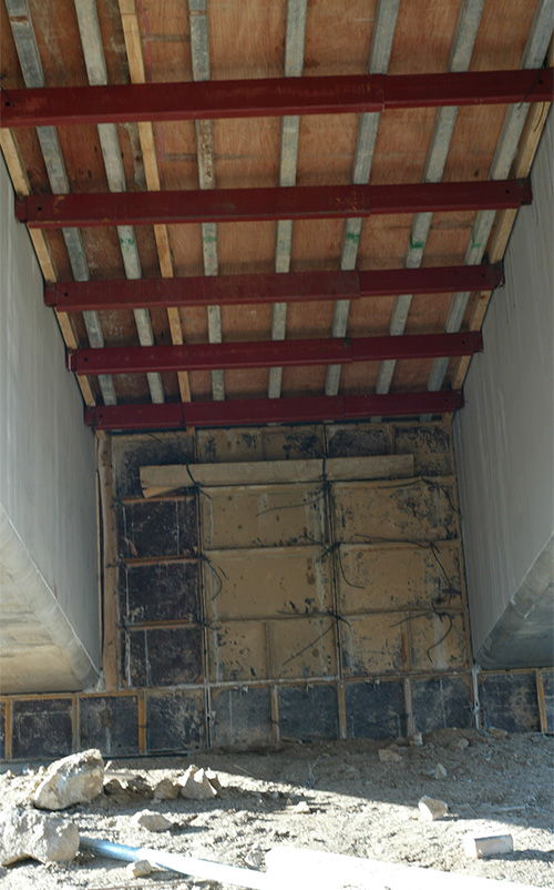 동바리 완공 모습04